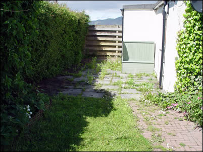 Courtyard before, 15th May 2004