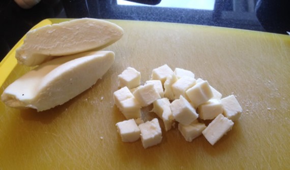 Our first cheese - Paneer