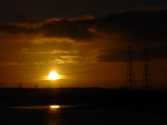 Sunrise over the River Forth