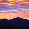 Sunset over Dumyat