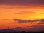 Sunset over Wallace monument