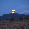 Sunset over Wallace monument