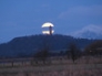 Sunset over Wallace monument