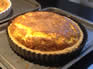 Cheese and onion quiche