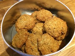 The finished cookies