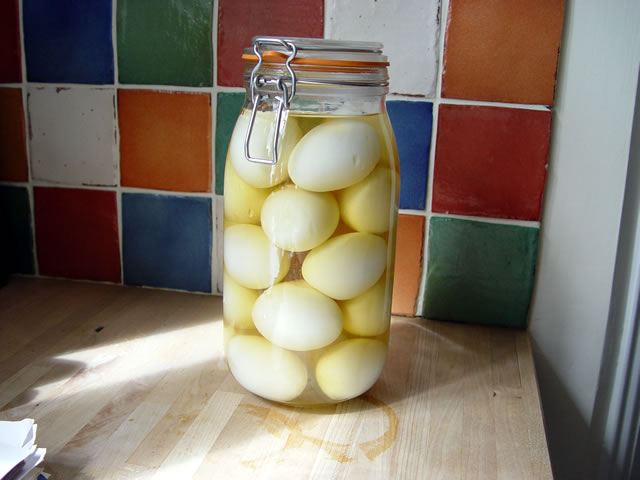 Pickled Eggs The Accidental Smallholder
