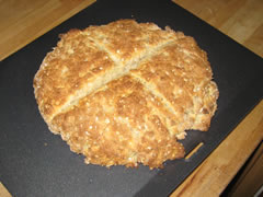 Finished oat bread, it won't last long