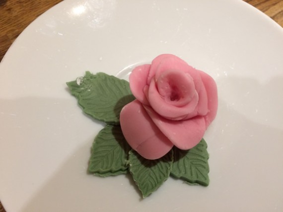 Iced rose