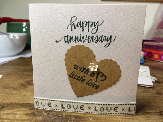 Anniversary card