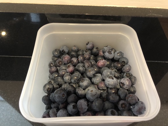 blueberries