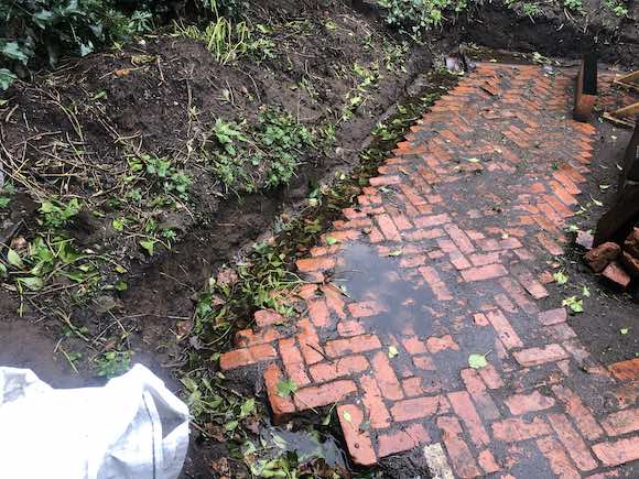 sunken garden