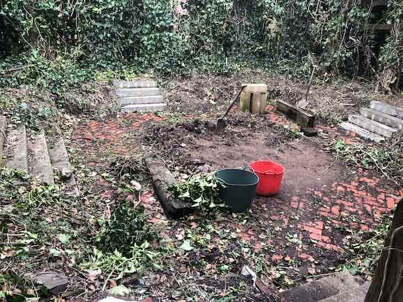 sunken garden