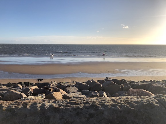 windsurfers