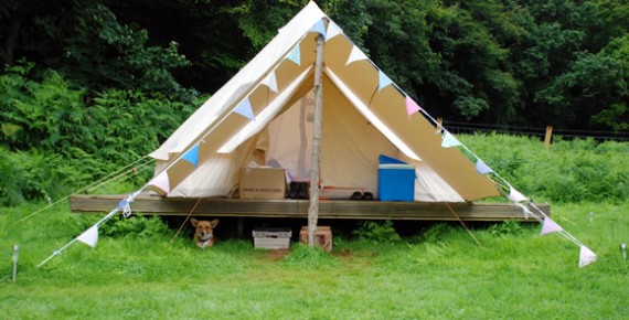 Glamping at Tyn y Mynydd