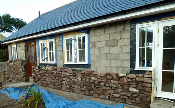 Bothy stonework