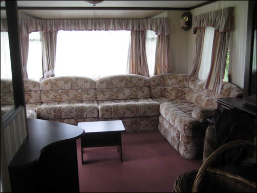 Caravan interior