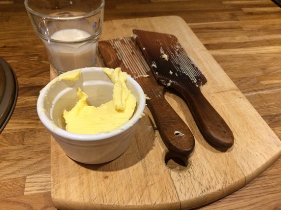 Home-made butter