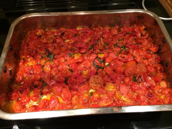 Roasted tomatoes