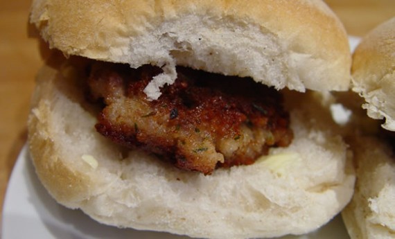 Sausage burger